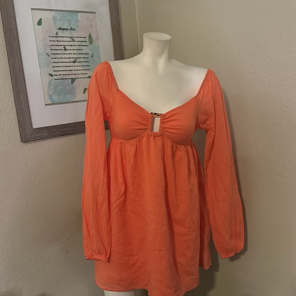 NWT Boho Summer Dress By American Eagle Size S - Picture 2 of 4